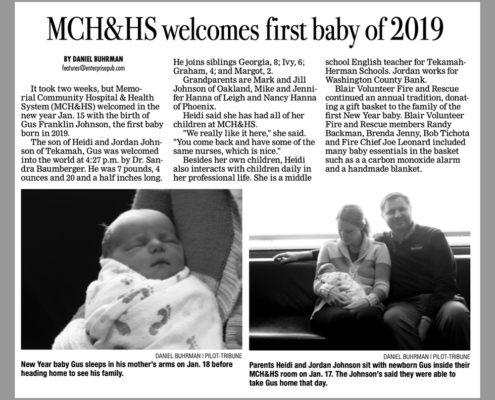 MCH&HS First Baby 2019