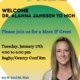 MCHHS Welcome Alanna Janssen